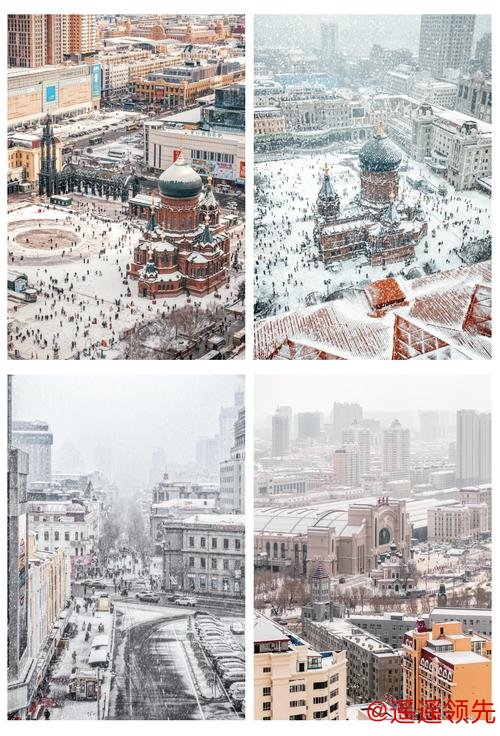 镜头里的冬日哈尔滨
